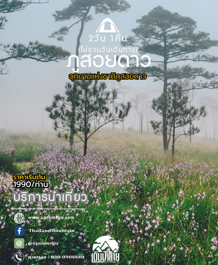 ภูสอยดาว 2วัน 1คืน